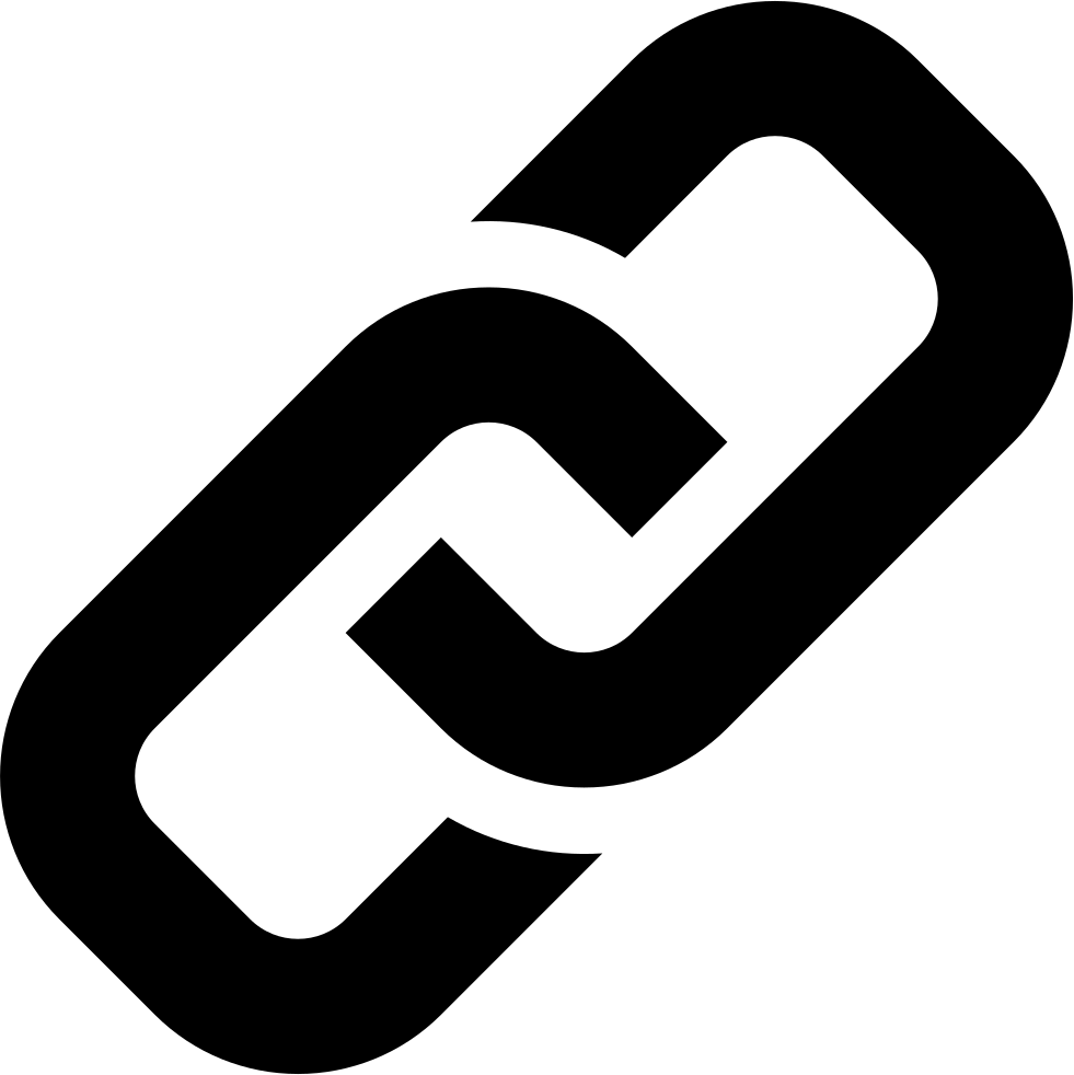 Link Symbol Of Two Chains Links Linked - Links Symbol, HD Png Download PNG with transparent background