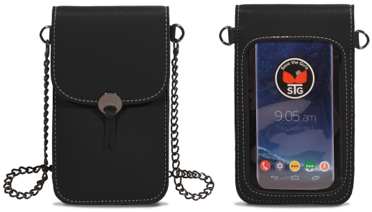 Cell Phone Purse With Chain Strap, HD Png Download PNG with transparent background