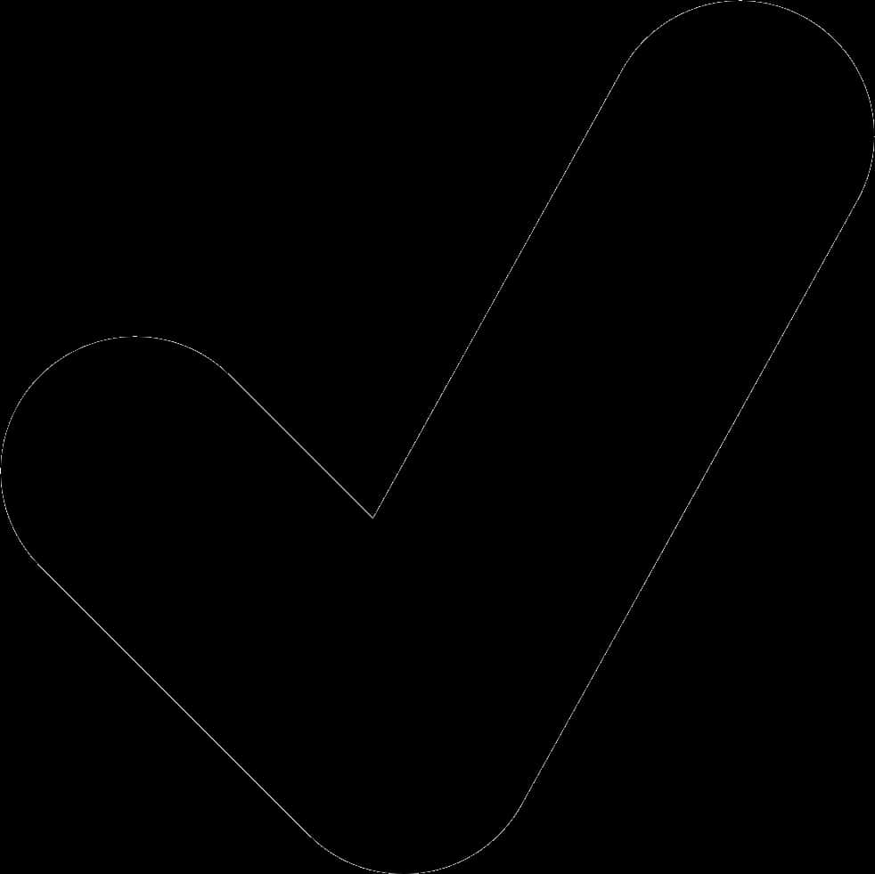 Black Checkmark Transparent Background