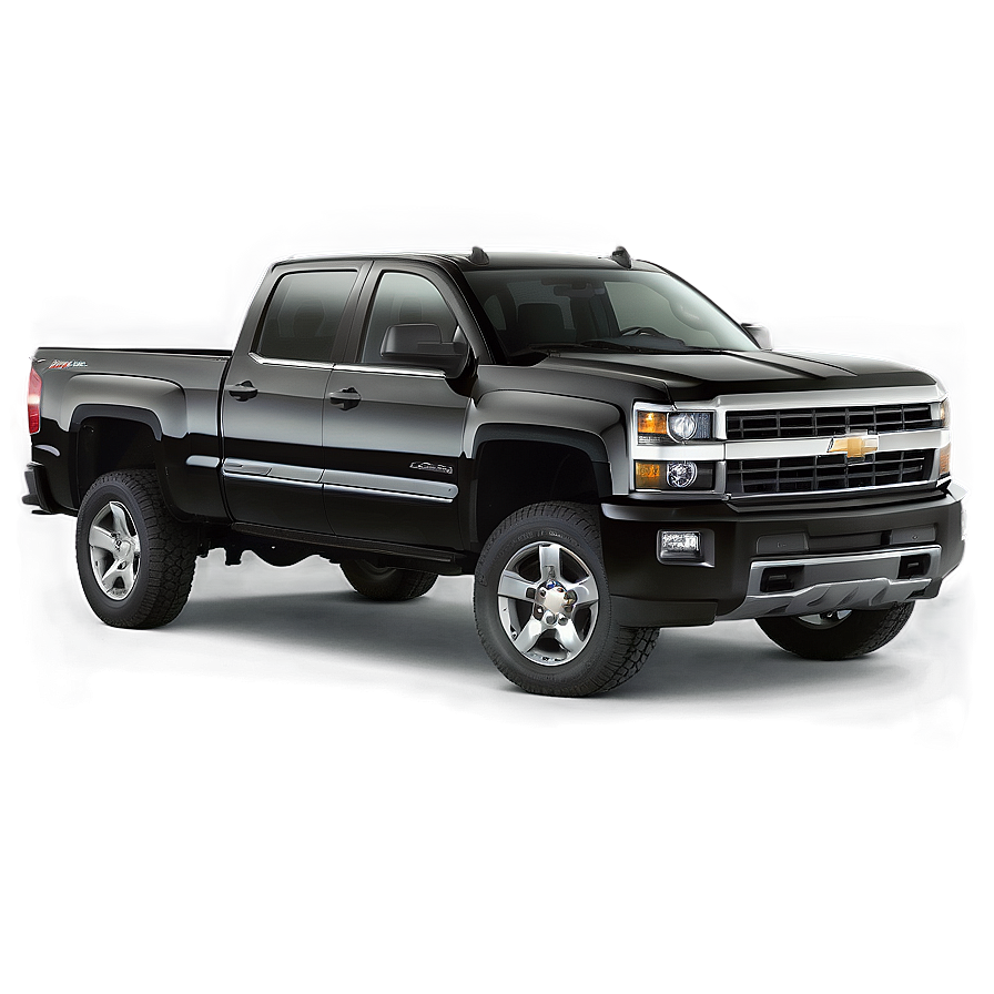 Black Chevy Silverado Icon Png 06292024