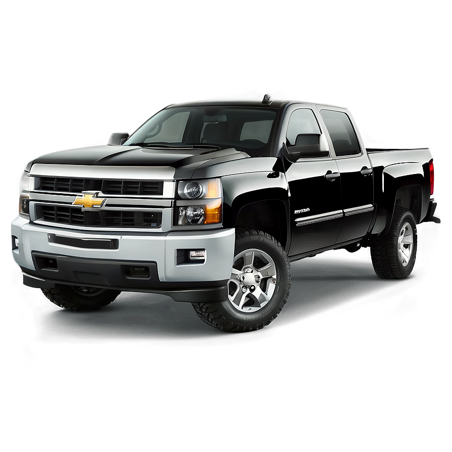 Black Chevy Silverado Icon Png Abm60