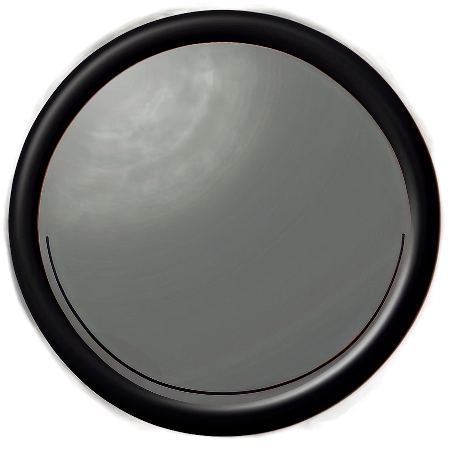 Black Circle Logo PNG 05252024 PNG image with a transparent background, free high-resolution download
