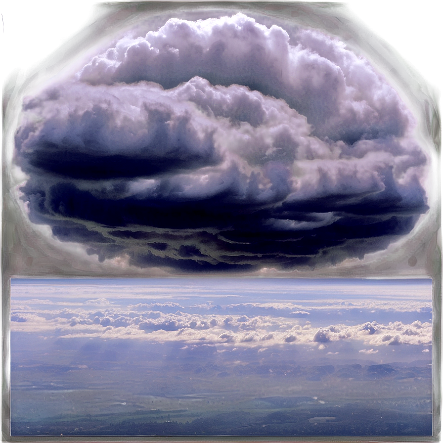 Black Clouds Horizon Png 06252024