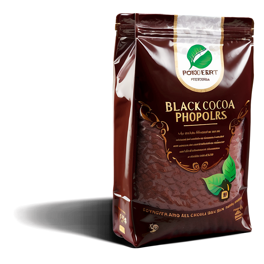 Black Cocoa Powder Png Fgu