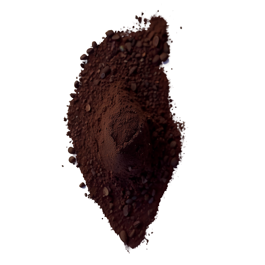 Black Cocoa Powder Png Tdw