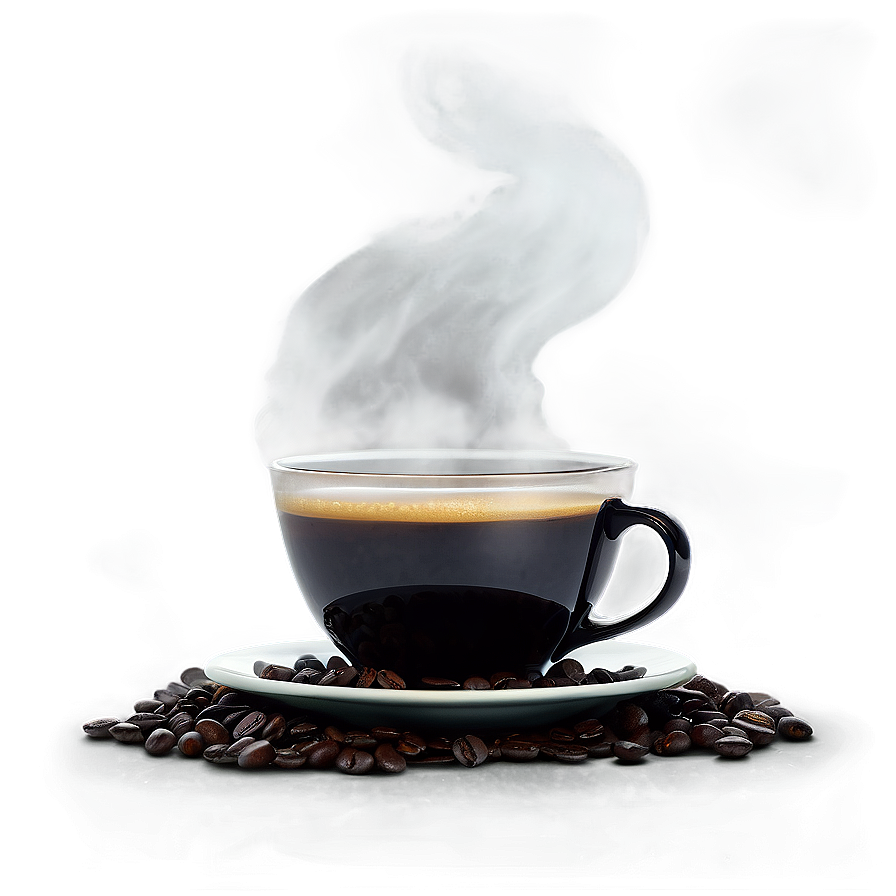 Black Coffee Steam Png Mda