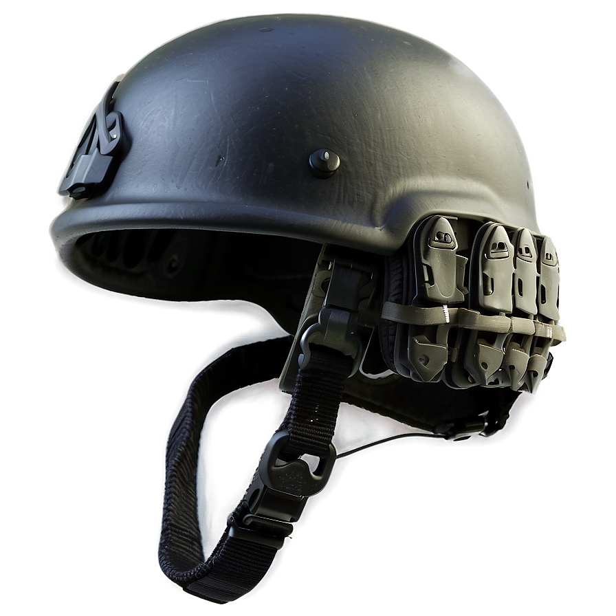 Black Combat Helmet Png 06262024