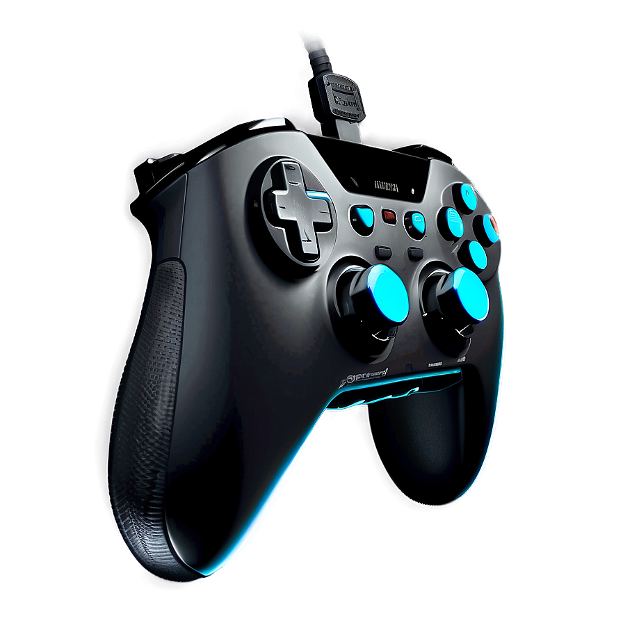 Black Controller PNG fft PNG image with a transparent background, free high-resolution download