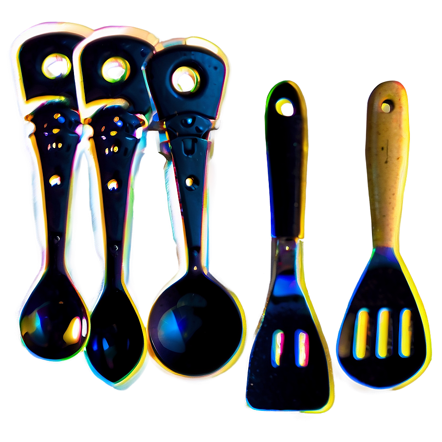 Black Cooking Utensils Png 78