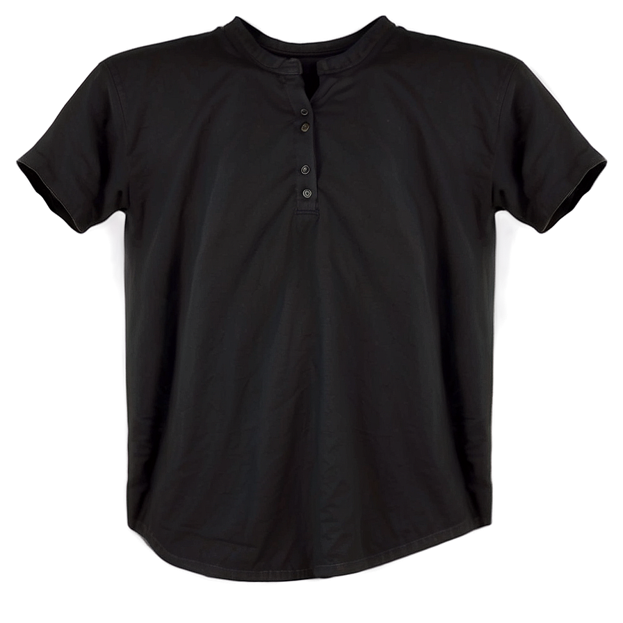 Black Cotton Shirt Png Jqi