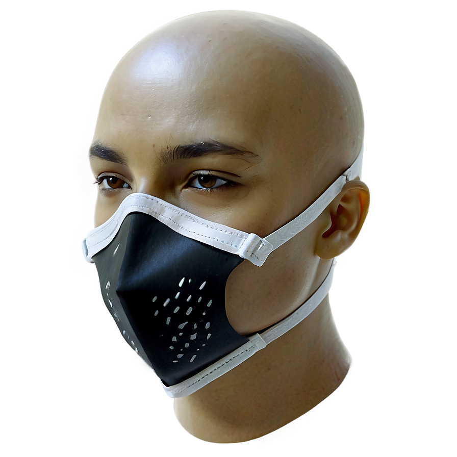 Black Covid Mask Png 06122024