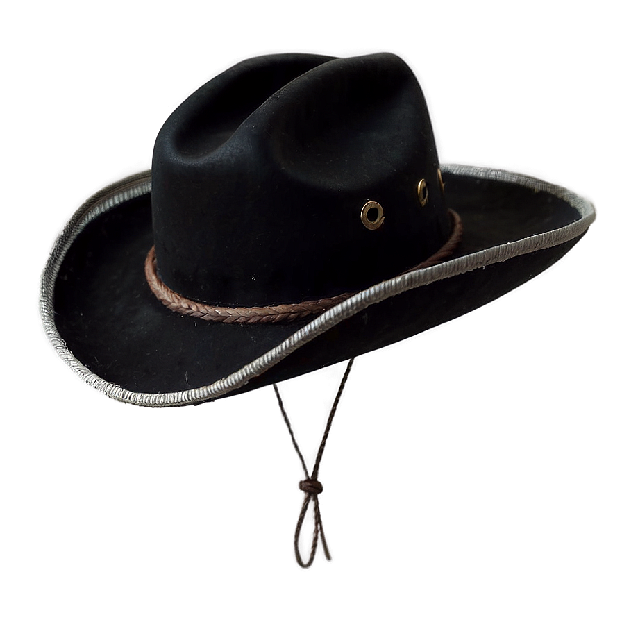 Black Cowboy Hat PNG xao32 PNG with transparent background