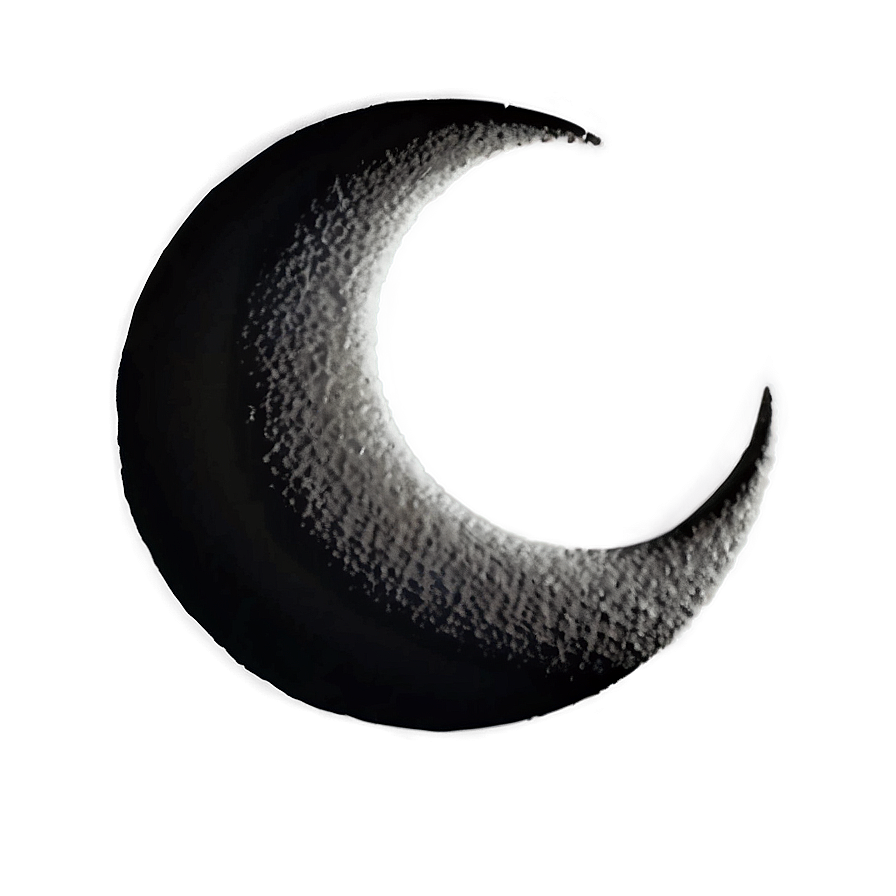 Black Crescent Moon Png 72