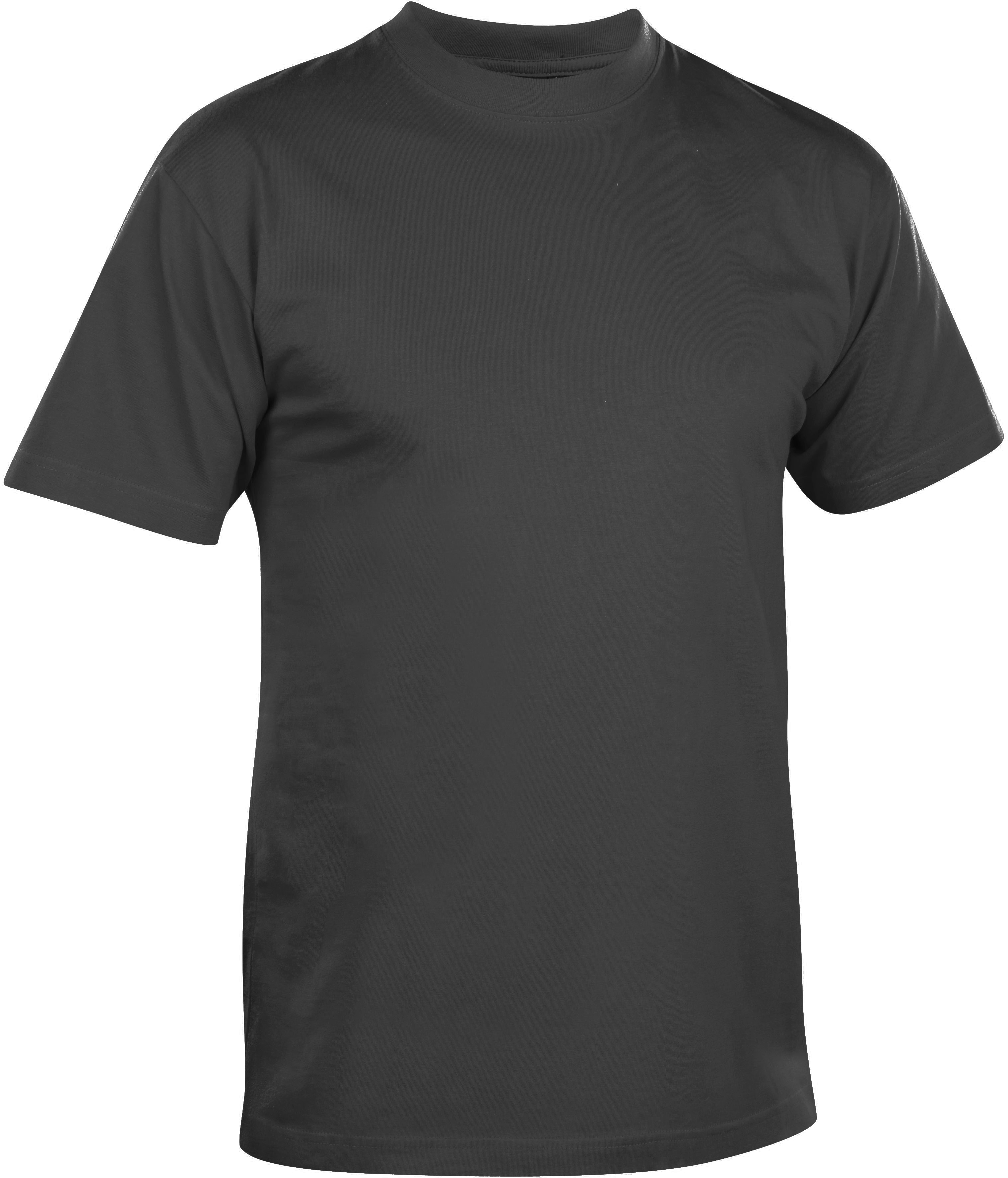 Black Crew Neck T Shirt Mockup