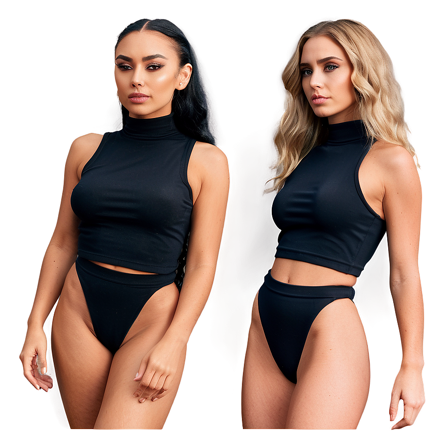 Black Crop Top Concepts Png 06282024