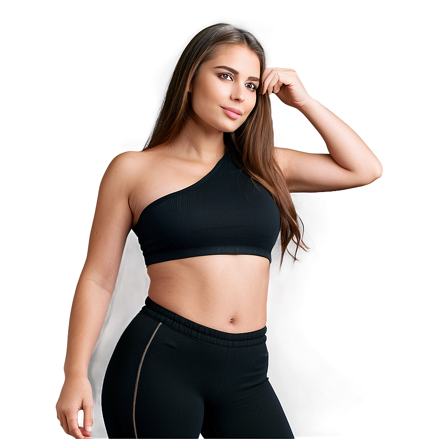 Black Crop Top Profiles Png 06282024