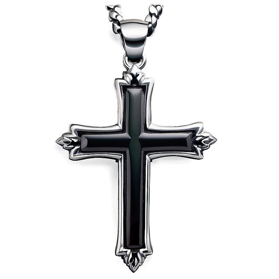 Black Cross Symbol PNG 05242024 PNG with transparent background