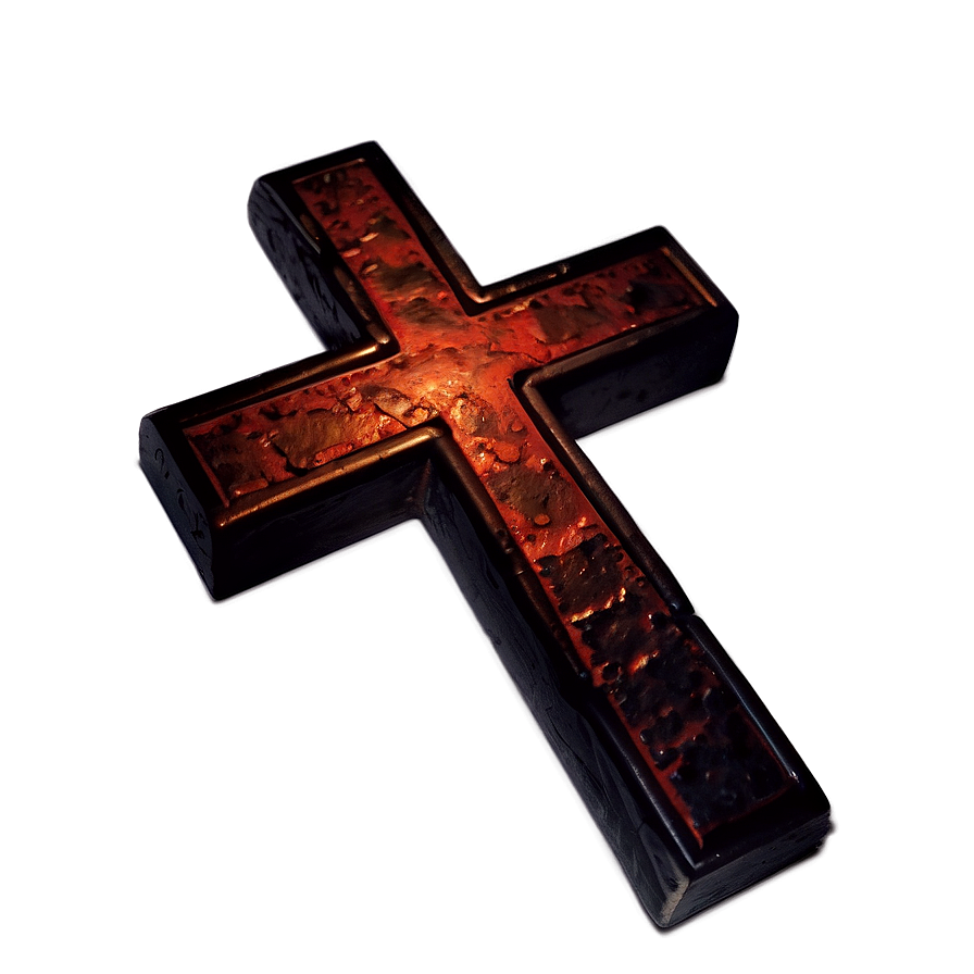 Black Cross Symbol PNG hoe PNG with transparent background