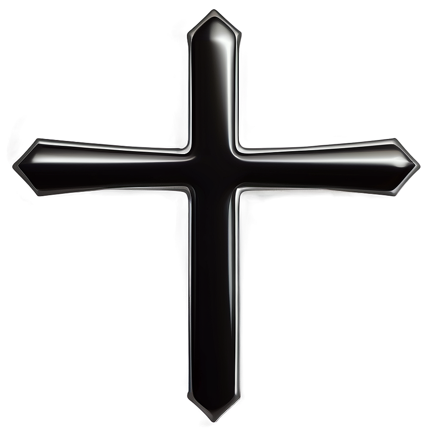 Black Cross Symbol PNG ool98 PNG with transparent background