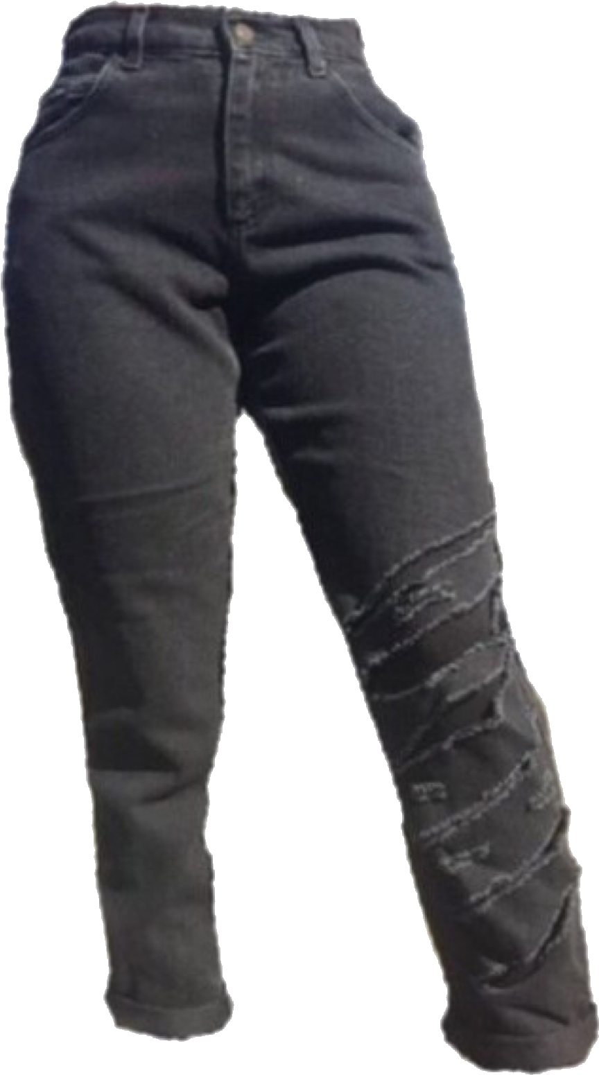 Aesthetic Black Jeans Png, Transparent Png PNG with transparent background