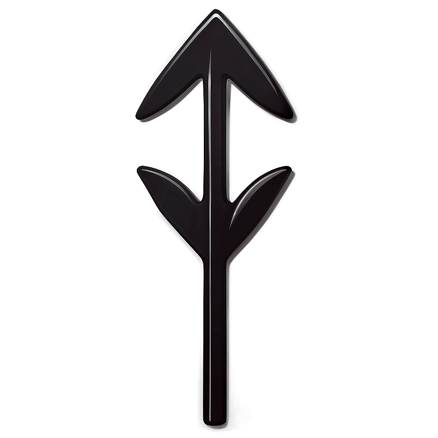 Black Direction Arrow Png 05252024