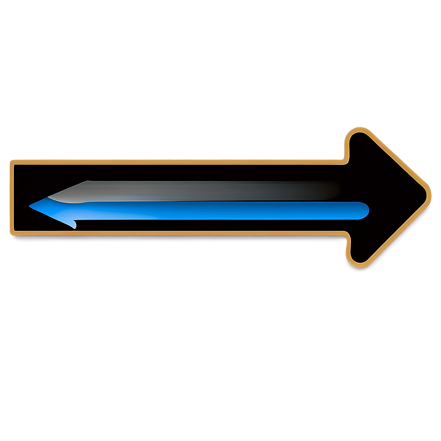 Black Direction Arrow Png Sek13