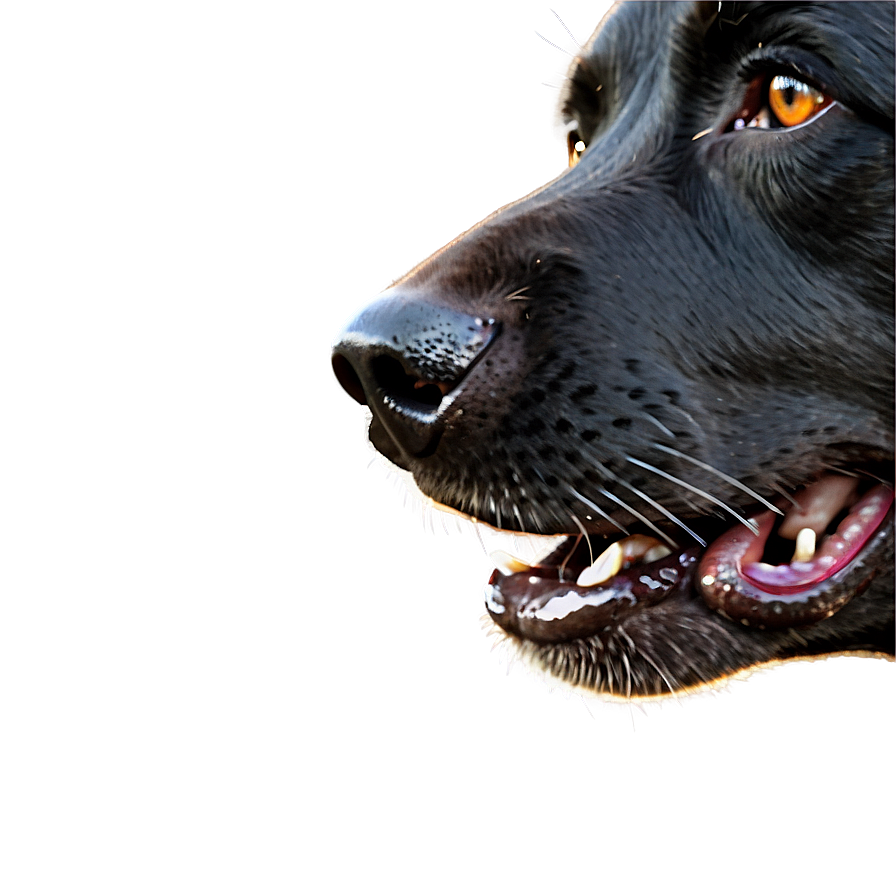 Black Dog Nose Png Xho35