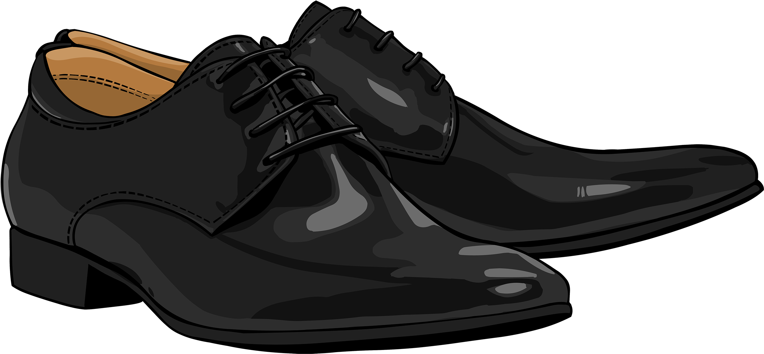 Clip Royalty Free Stock Black Men Shoes Png Clipart - Men's And Ladies Shoes Png, Transparent Png PNG with transparent background