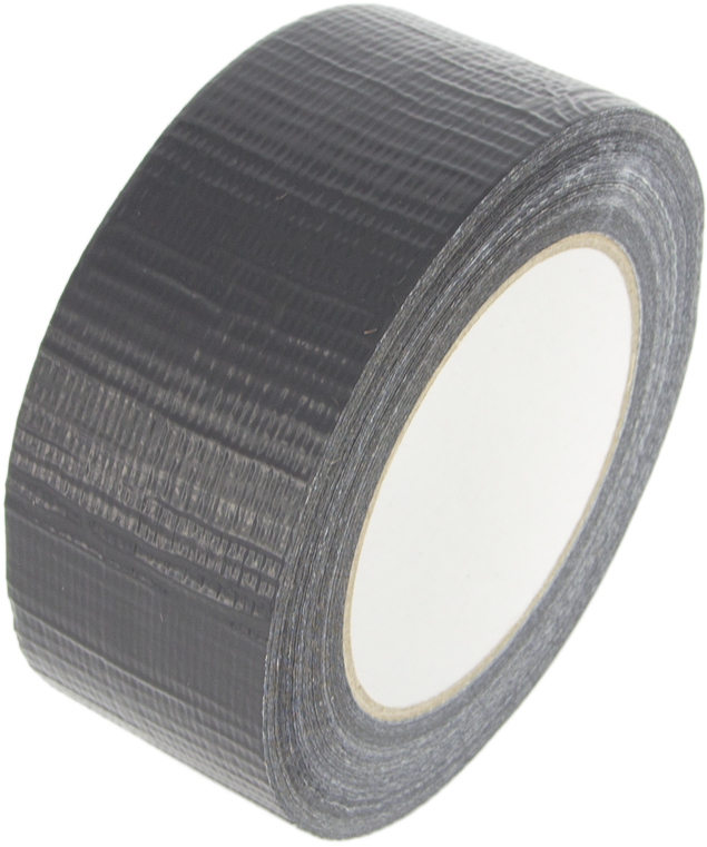 Duct Tape 3m Black 50 Mm X 50 M - Strap, HD Png Download PNG with transparent background