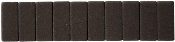 Blackwing Erasers - Black, HD Png Download PNG image with a transparent background, free high-resolution download