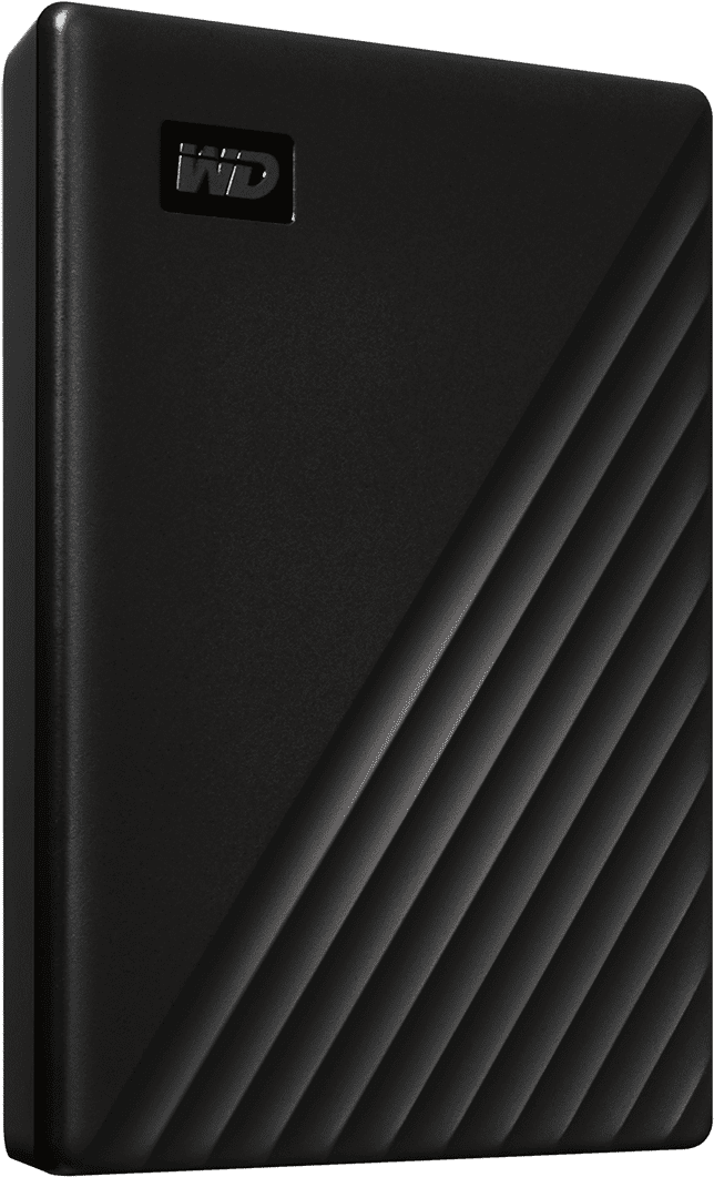 My Passport Portable Hdd 1tb Black - Wd My Passport, HD Png Download PNG with transparent background