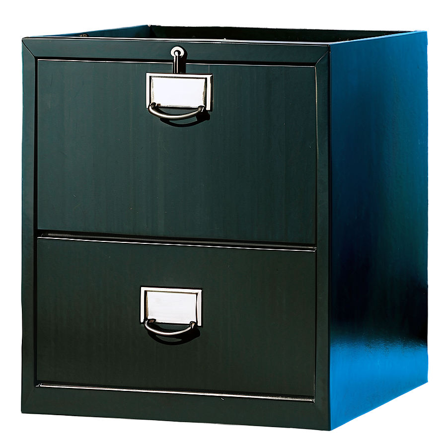 Black Filing Cabinet Png Gug