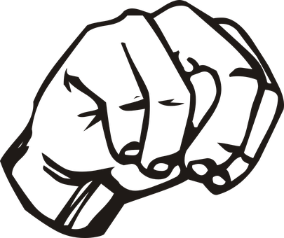 Black Fist Icon