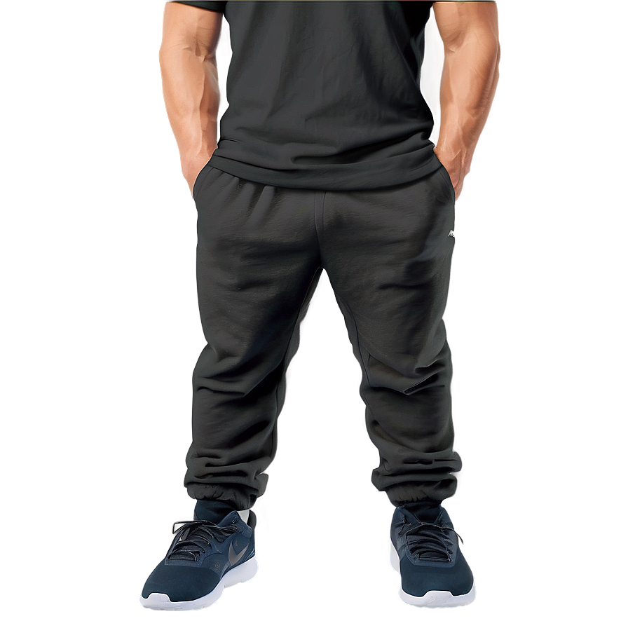 Black Fleece Pants Png Frc