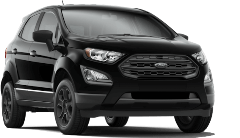 Black Ford Eco Sport S U V