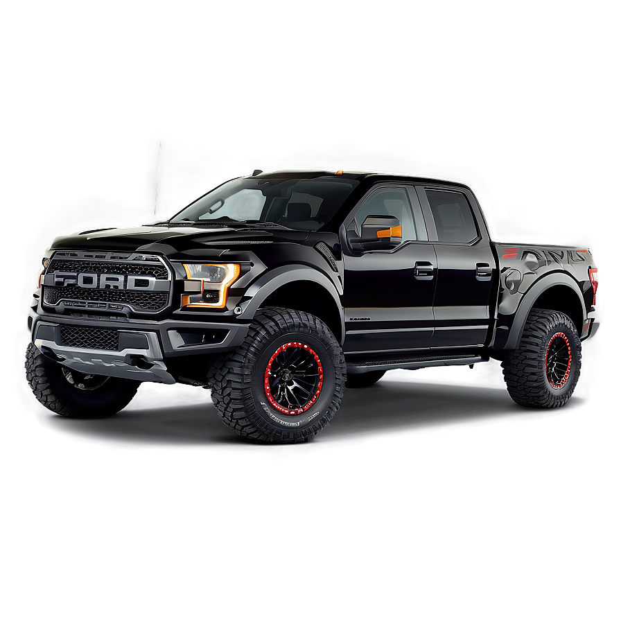 Black Ford F150 Raptor Png Gaa54