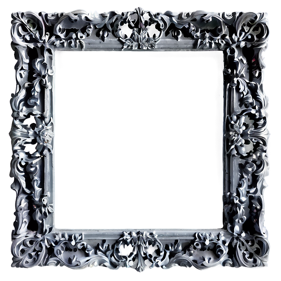 Black Frame For Mirror Png 06262024