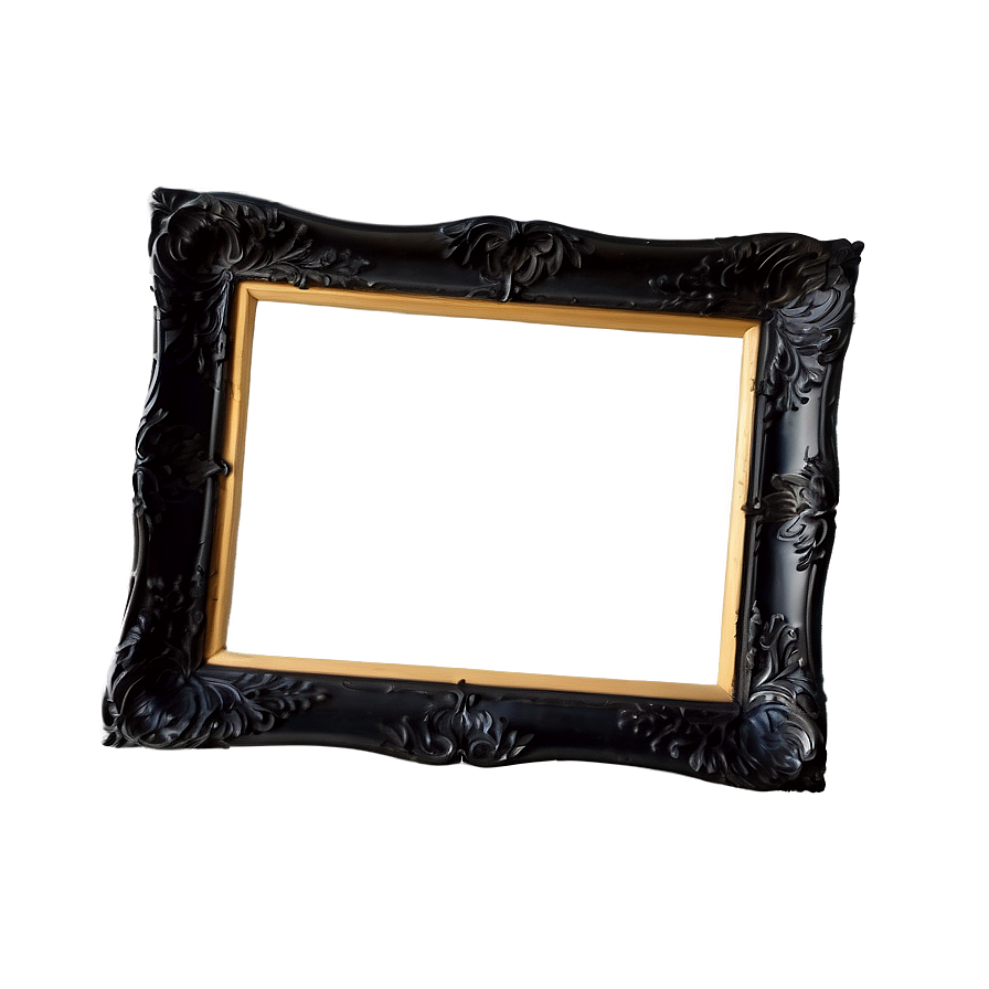 Black Frame PNG 05252024 PNG image with a transparent background, free high-resolution download