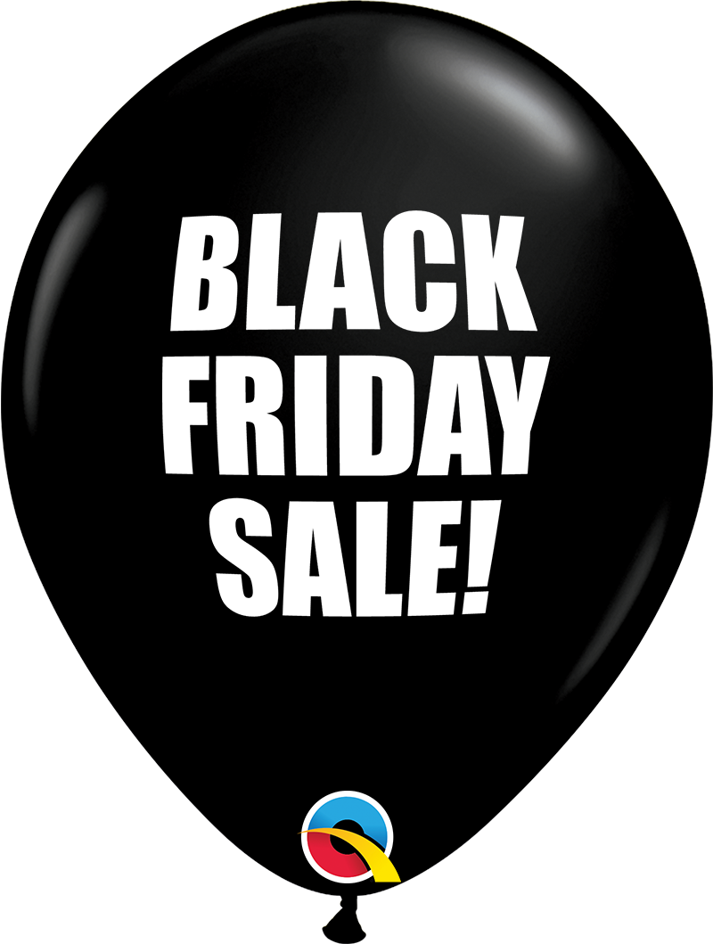 Black Friday Balloons - Black Friday 2013, HD Png Download PNG with transparent background