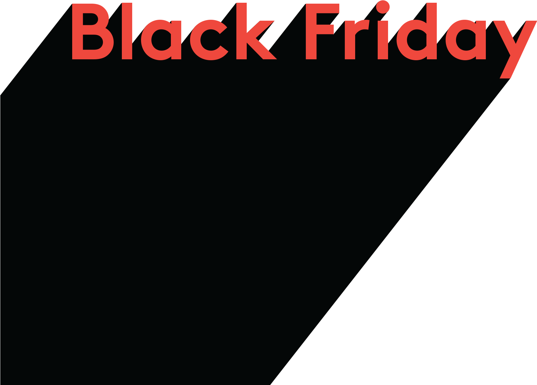 Black Friday Typography - Graphic Design, HD Png Download PNG with transparent background