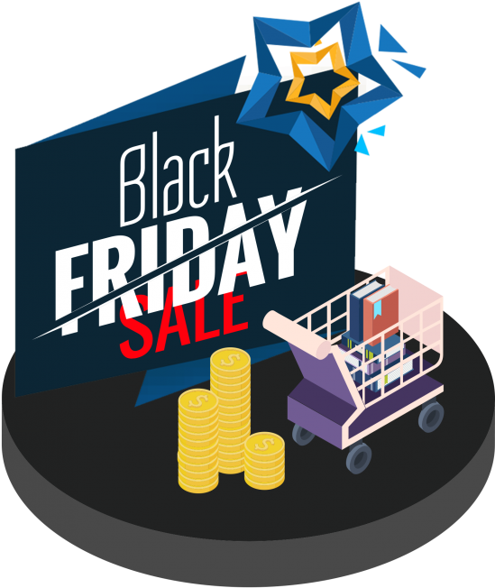 Black Friday Sale Png - 2019 Clip Art Png Black Friday, Transparent Png PNG with transparent background