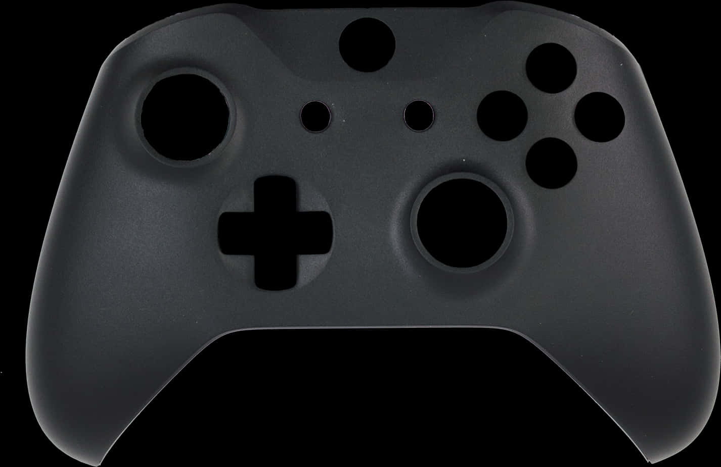 Black Game Controller Silhouette