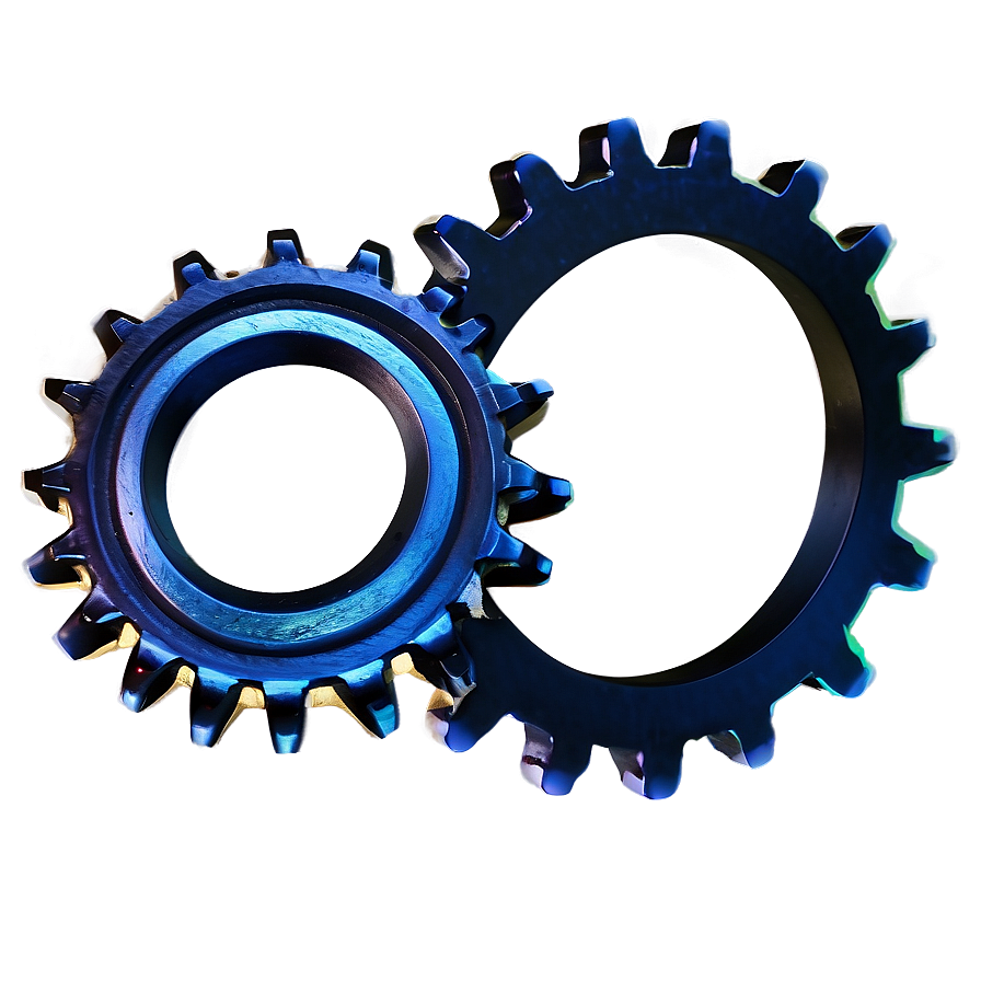 Black Gear Icon PNG 05252024 PNG with transparent background