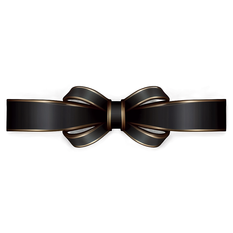 Black Gradient Ribbon Png 39