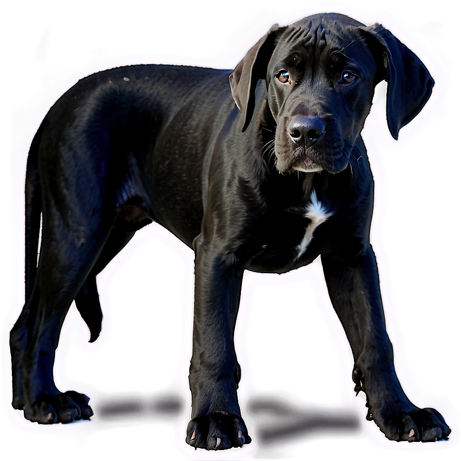 Black Great Dane Png 06212024