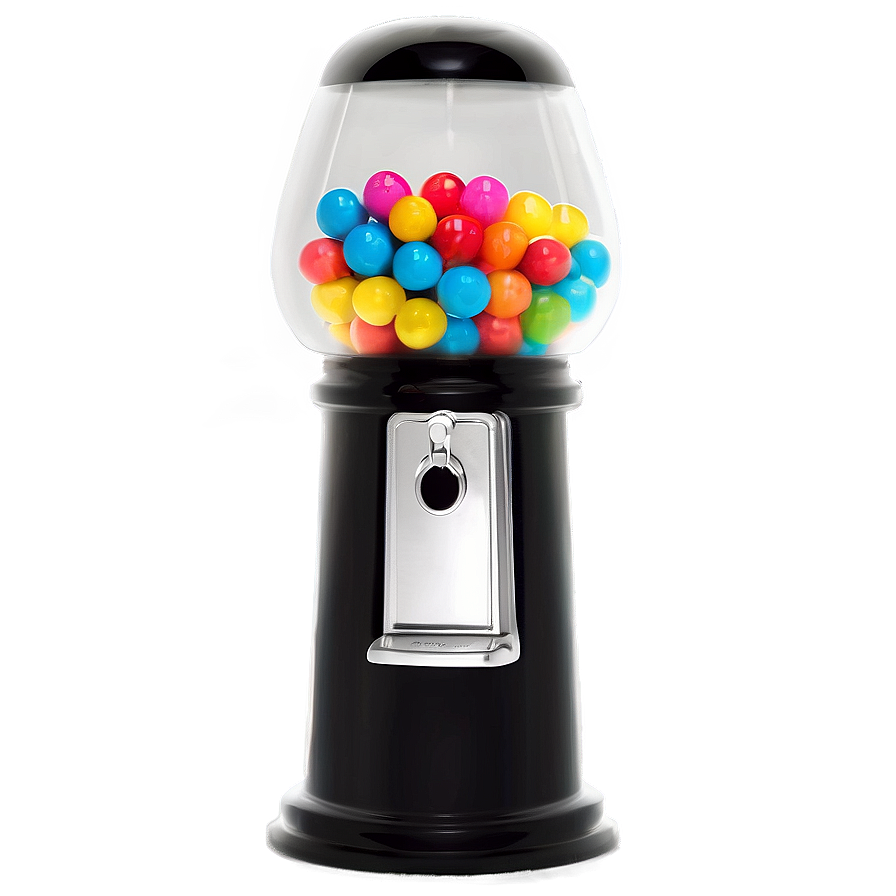 Black Gumball Machine Png Kvm50