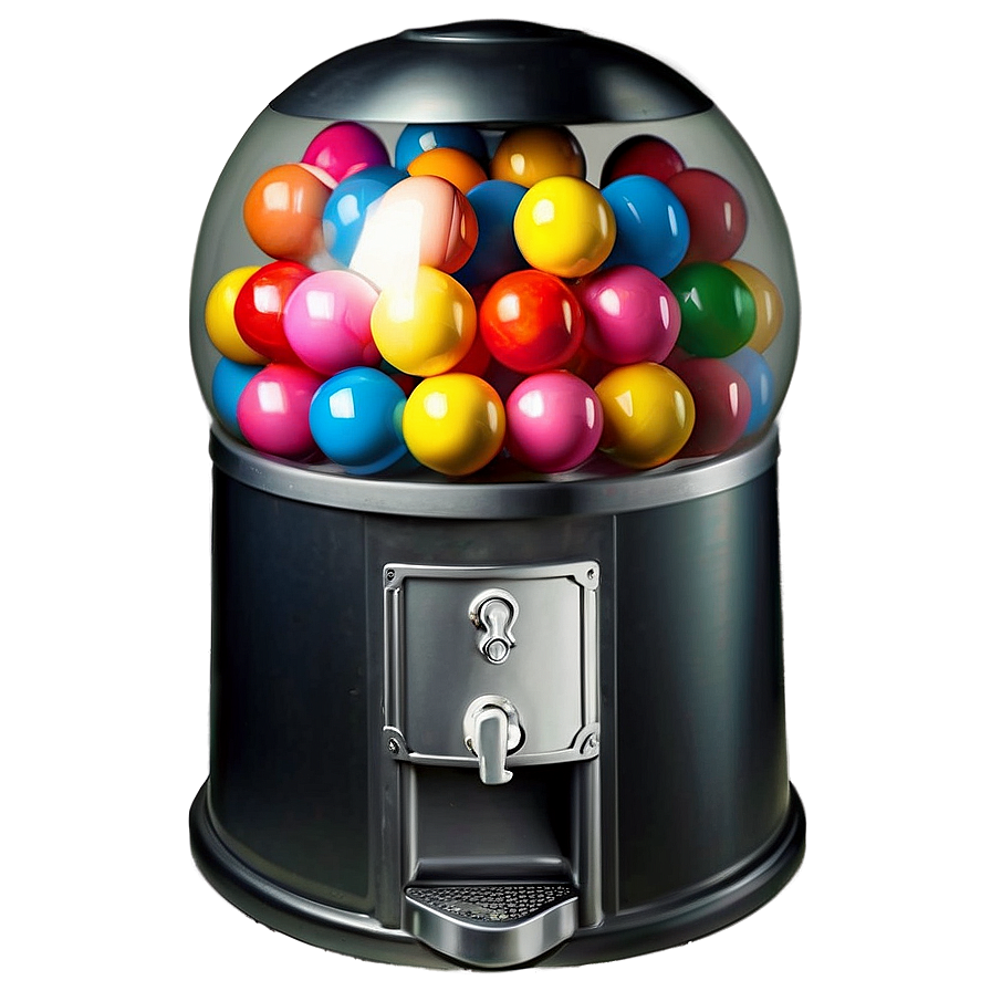 Black Gumball Machine Png Muv95