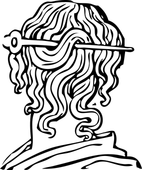 Black Hair Swatch Texture PNG with transparent background