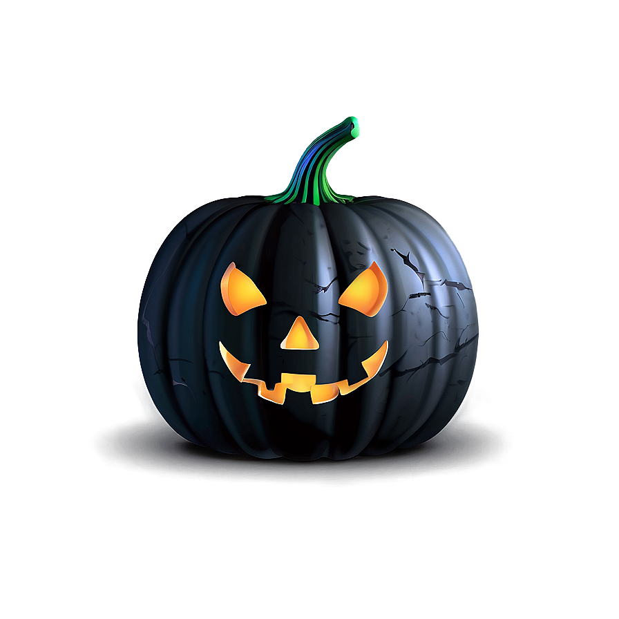 Black Halloween Pumpkin Png Pnn