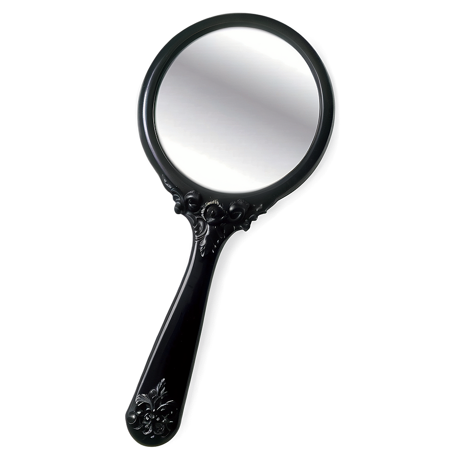 Black Hand Mirror Png 06212024